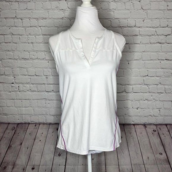 Fabletics Seria V Neck Tank Top Large - Picture 2 of 7